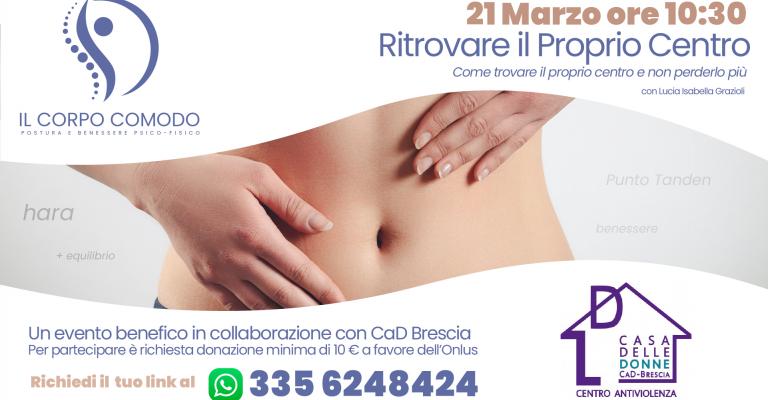 Evento Live: Ritrovare il Proprio Centro
